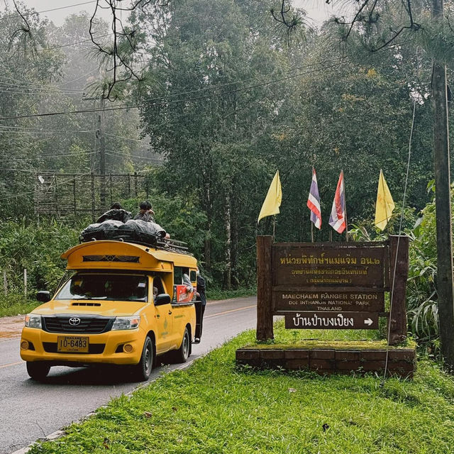 บ้านพักลอแอะ ป่าบงเปียง - เชียงใหม่