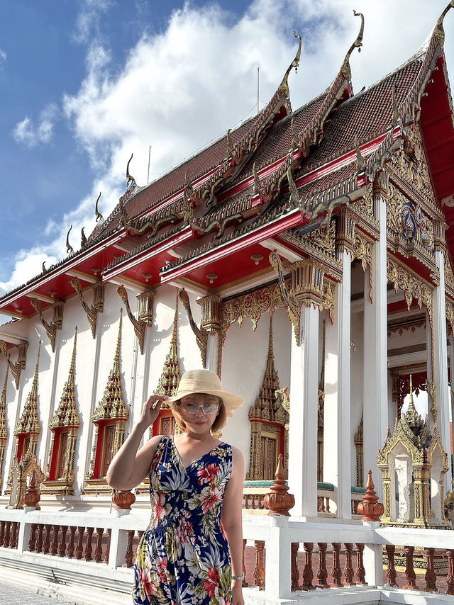 泰國普吉 只要有光有雲泰國寺廟很好出片 查龍寺 วัดไชยธาราราม (วัดฉลอง)