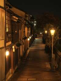 【石川】夜が更ける時間帯からの散策がおすすめ‼️薄暗い町屋街で風情を堪能🥰