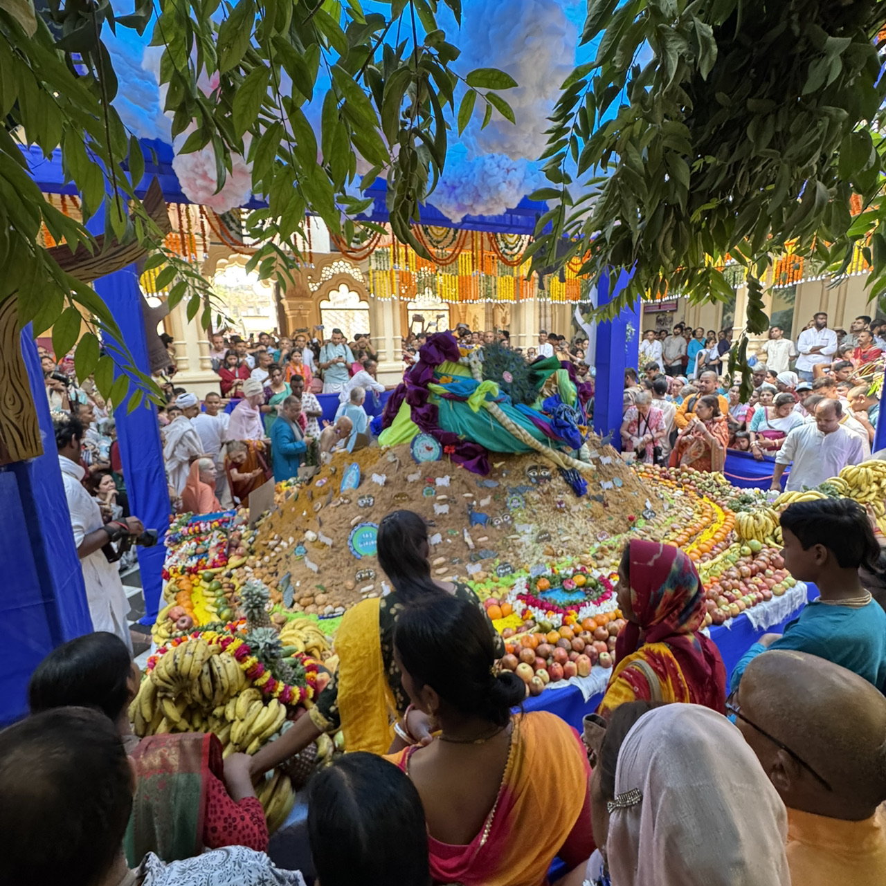 Best place for Govardhan Celebration in Vrindavan