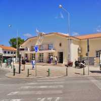 바다를 보며 달리는 철도,아름다운 카스카이스 종착역 Estação de Comboios De CASCAIS