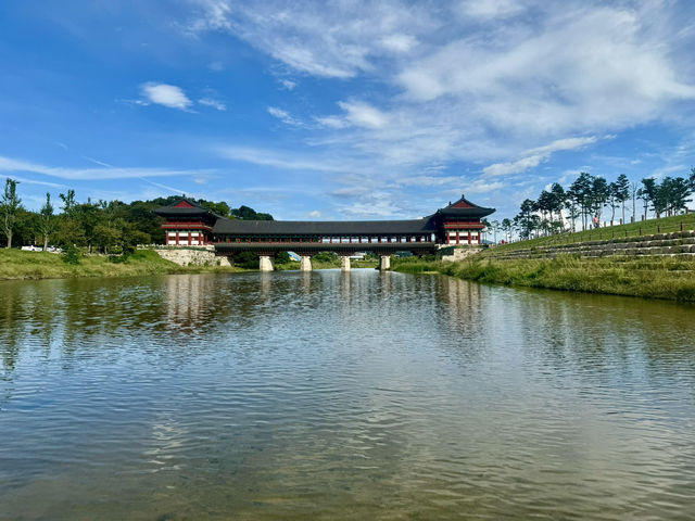韓国　慶州　月精橋&東宮と月地