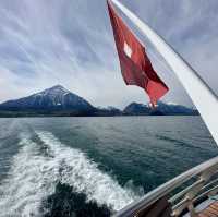 Free amazing cruising at lake Thun