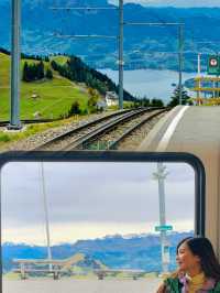 Embracing the Mystique of Rigi Kulm on a Gloomy Alpine Day