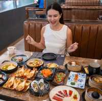 บุฟเฟ่นานาชาติที่มีของทานเยอะมาก อร่อยฟินเลย