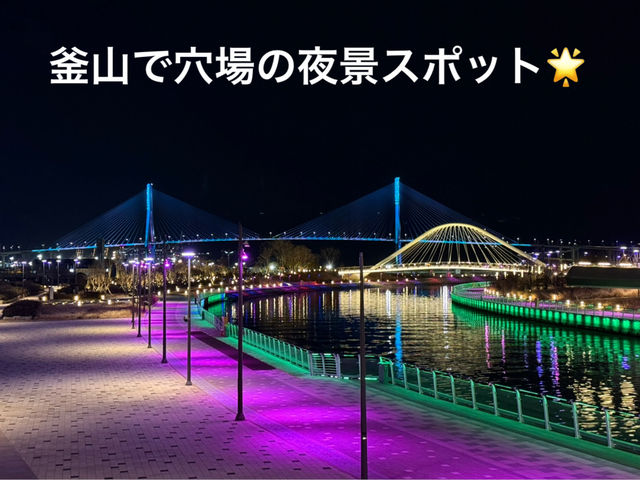 【韓国釜山🇰🇷】北港親水公園(친수공원)