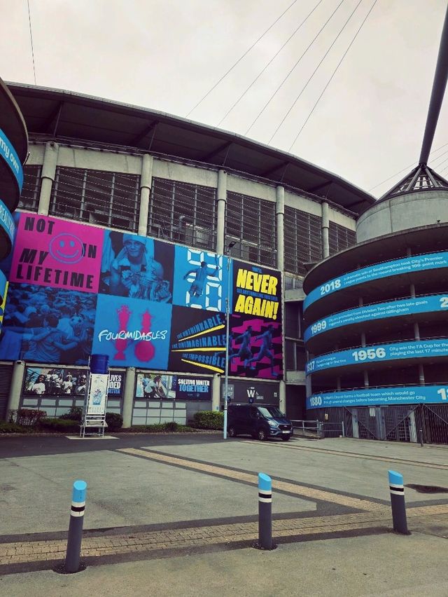 มาเยือนหน้าสนามกับ สโมสร Man City ⛵️