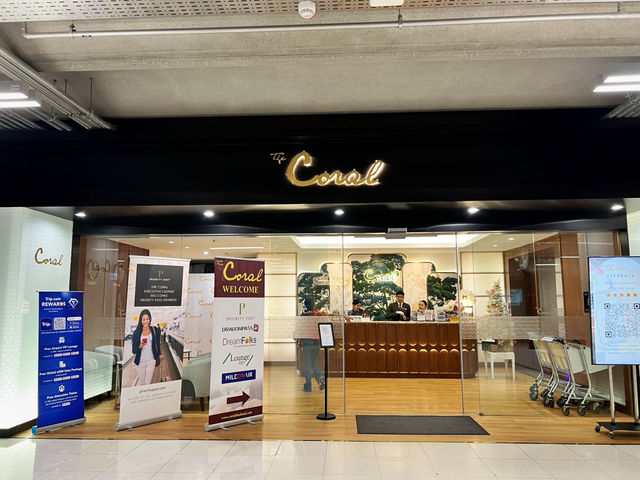 The Coral Finest Business Class Lounge Suvarnabhum