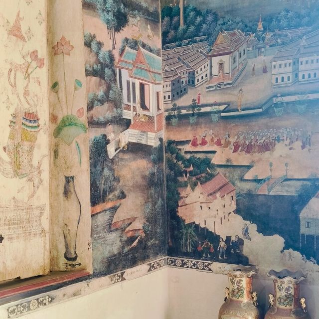 ⛩ มาทำบุญ ถ่ายรูปความสวยงามที่ วัดม่วง