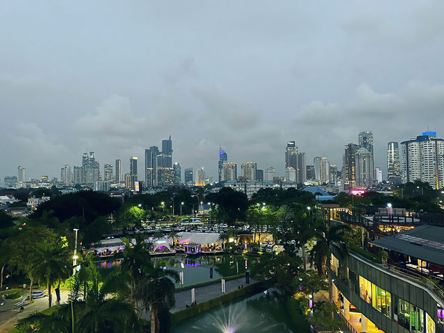 Best viewing spot of Jakarta Skyscrapers 