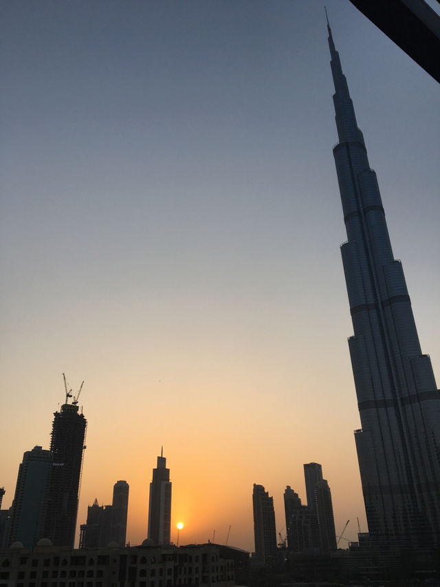Made it to the World’s Tallest Building-Burj Khalifa! 