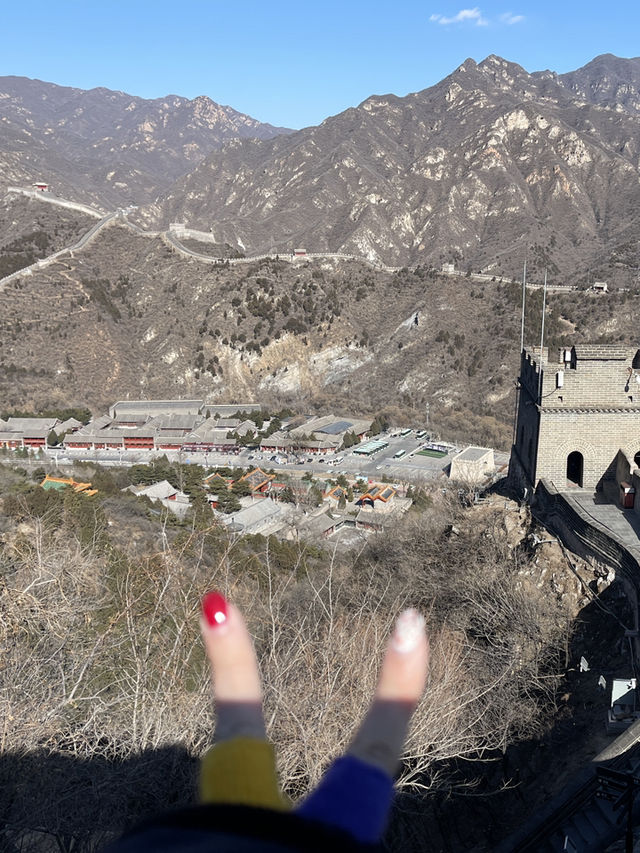 🌨️ 冬季雪後的長城之旅🏯