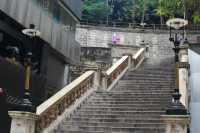 The Only Surviving Gas Lamps in Hong Kong at the Duddell Street Steps and Gas Lamps in Hong Kong