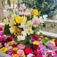 花手水が可愛い神社