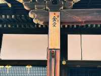 国宝に指定された格式高い本堂🏯