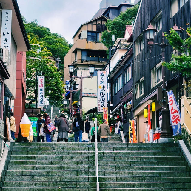 歴史ある365段の石段を歩く♨️🏯