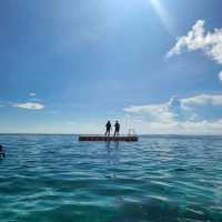 Crystal clear water