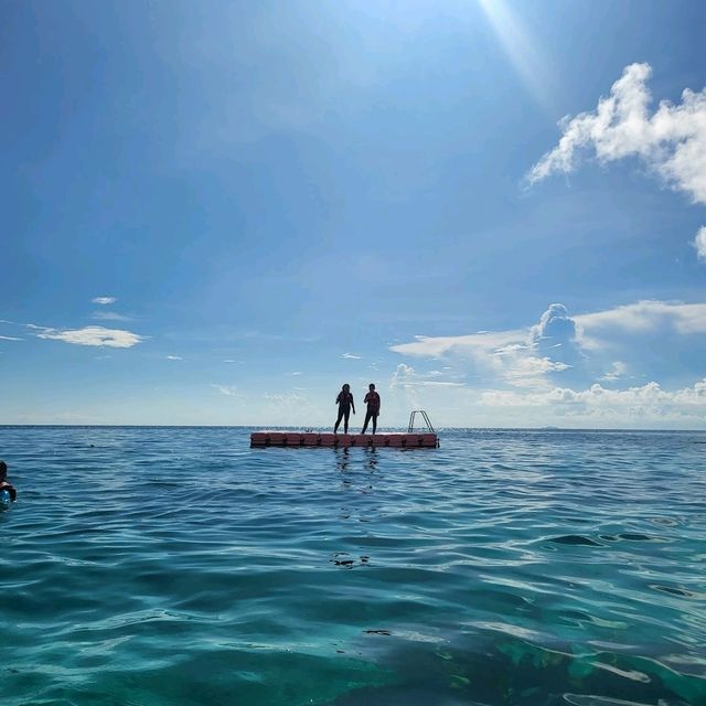 Crystal clear water