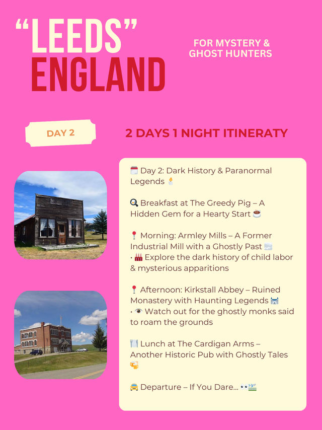 Leeds itinerary 