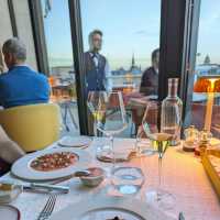 high quality dining and views