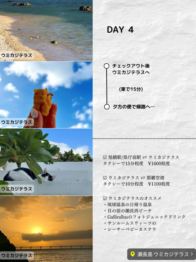 【車がなくても楽しめた！】沖縄完全攻略プラン