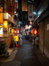 【レトロな光と影が交差する】三角地帯の夜スナップ📸🏮