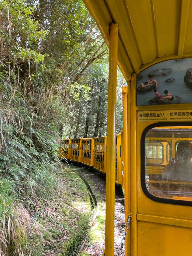 台灣宜蘭/太平山懷舊蹦蹦車🚂🚂