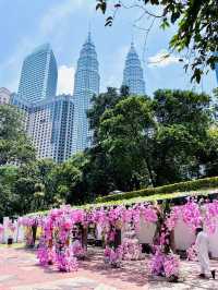 “Urban Escape: KLCC Park, Nature in the Shadow of the Towers”