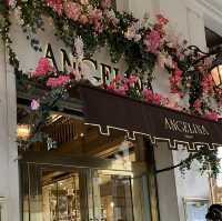 【パリ　アンジェリーナ本店🇫🇷】　本場のモンブラン！