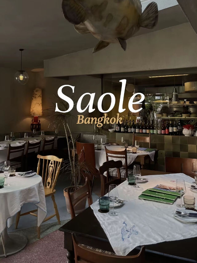 ร้าน Saole.Bangkok ร้านอาหารเมดิเตอริเนียน