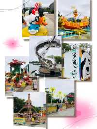 室外室內的一個很寫意的公園🥳