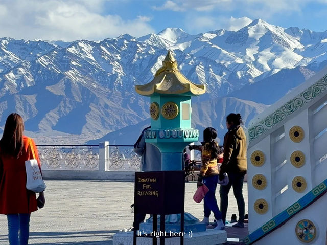 Shanti stupa - Leh Ladakh. 🇮🇳🤗