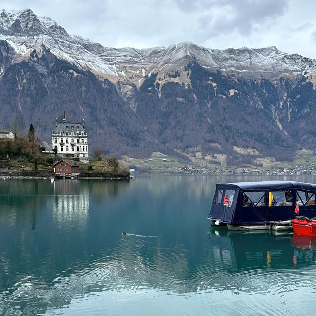 Turquoise Dreams at Lake Brienz: Where Mountains Kiss the Water