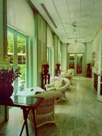 曼谷東方文華酒店下午茶 the author’s lounge