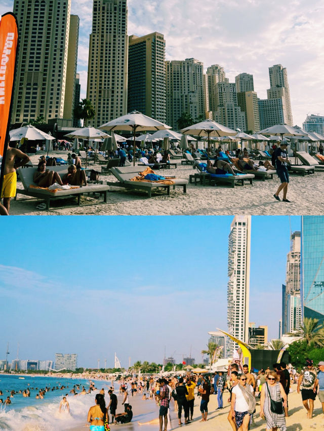 두바이 마리나 & JBR 해변 중심 1박 2일 여행 일정  : 바다·하늘·빛이 함께하는 휴양 루트