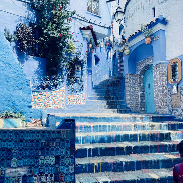 💙北非秘境🇲🇦摩洛哥藍城🩵傳說靈氣染成的天空之城