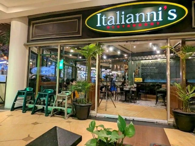 A Tasty Italian Lunch at Italianni's Eastwood