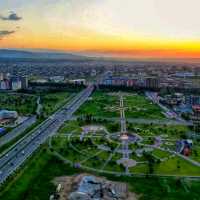 Bishkek, Kyrgyzstan – Evening Calm and Mountain Shadows