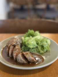 Pesto, Pork & Performance at this Bistro