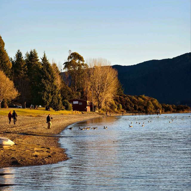 Sunset Serenade: Magical Moments at Lake Te Anau