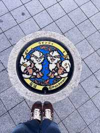 人孔蓋——最近在日本喜歡收集人孔蓋