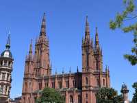 ✨ Title: Wiesbaden Church – A Stunning Landmark in the Heart of the City ⛪