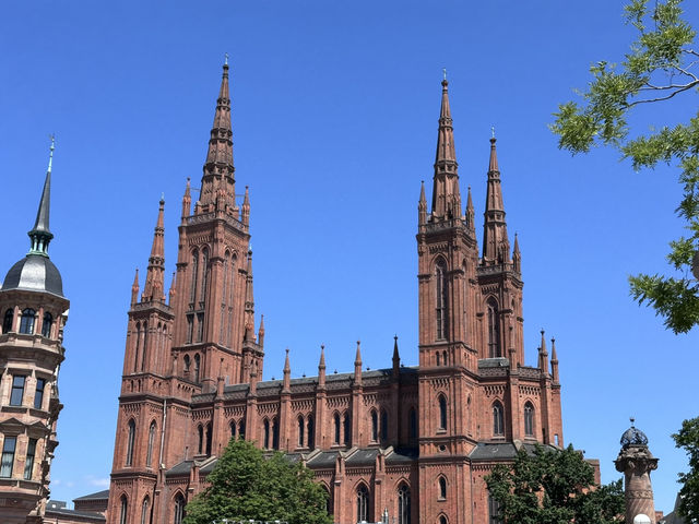✨ Title: Wiesbaden Church – A Stunning Landmark in the Heart of the City ⛪
