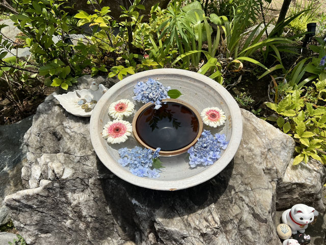 法輪寺花手水 東京新宿市區景點