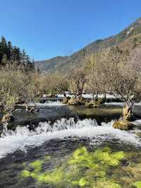 Jiuzhaigou for the first time. 🩵