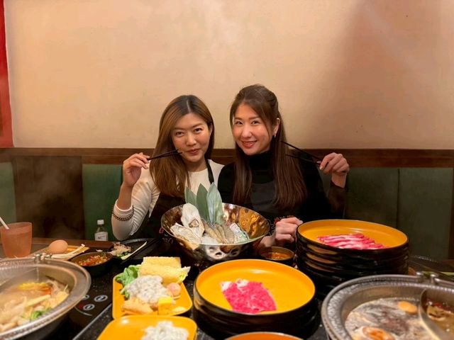 New Sukiyaki Shanghai หม้อไฟซีฟู้ด x เครื่องดื่มล้