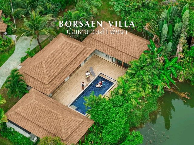 สัมผัสธรรมชาติอย่างใกล้ชิด 🌳 Borsaen Villa