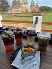 ☕️🌞 คาเฟ่อยุธยา “เรือนมยุรา” เมืองเก่า ☘️✨