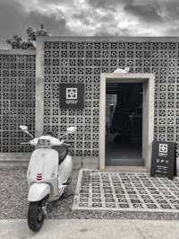 Grey corner house 