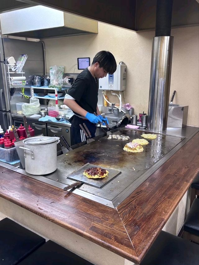 日本岡山市御好燒Kamon S  お好み焼き花門S